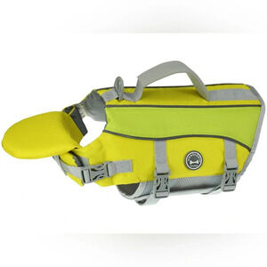 NWT Vivaglory‎ yellow dog life jacket vest